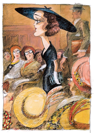 Mary Astor cartoon Mary Astor cartoon
